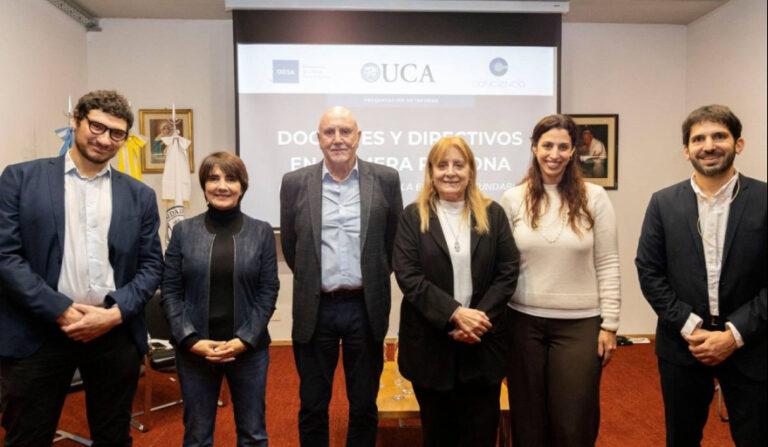 Un informe de la UCA revela las principales preocupaciones de docentes y directivos de secundaria